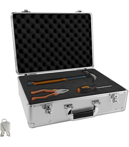 Amazon.co.jp: アタッシュケース アルミ 50×38cm アルミツールケース